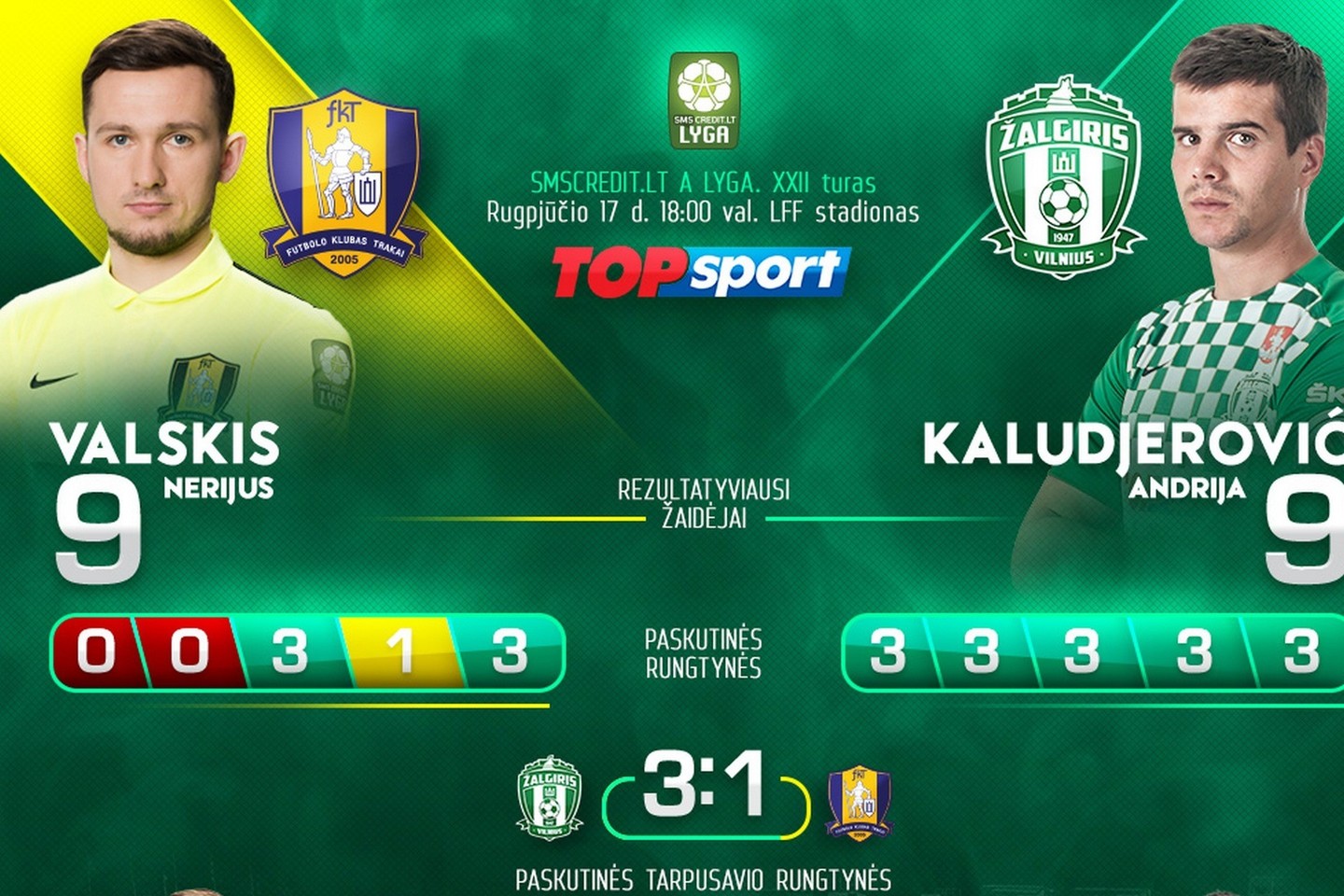 „Žalgiris“ su „Trakais“ susitiks trečiadienį.