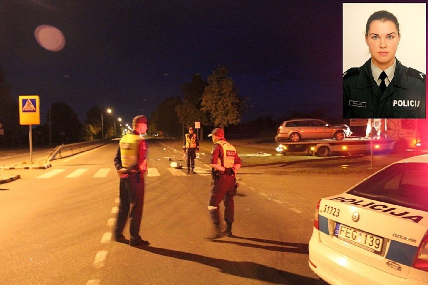Ligita Baniulytė žuvo budėdama kelyje.<br>lrytas.lt nuotr.