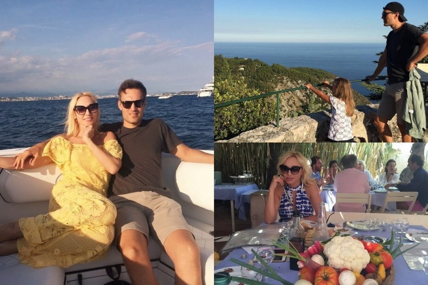 Vasarą Kristina Orbakaitė su šeima atrado ramybę kelionėse.<br>„Instagram“ nuotr.