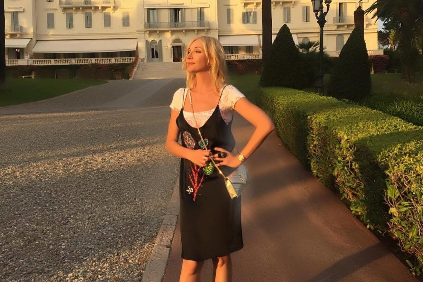 Kristina Orbakaitė Prancūzijoje.<br>„Instagram“ nuotr.