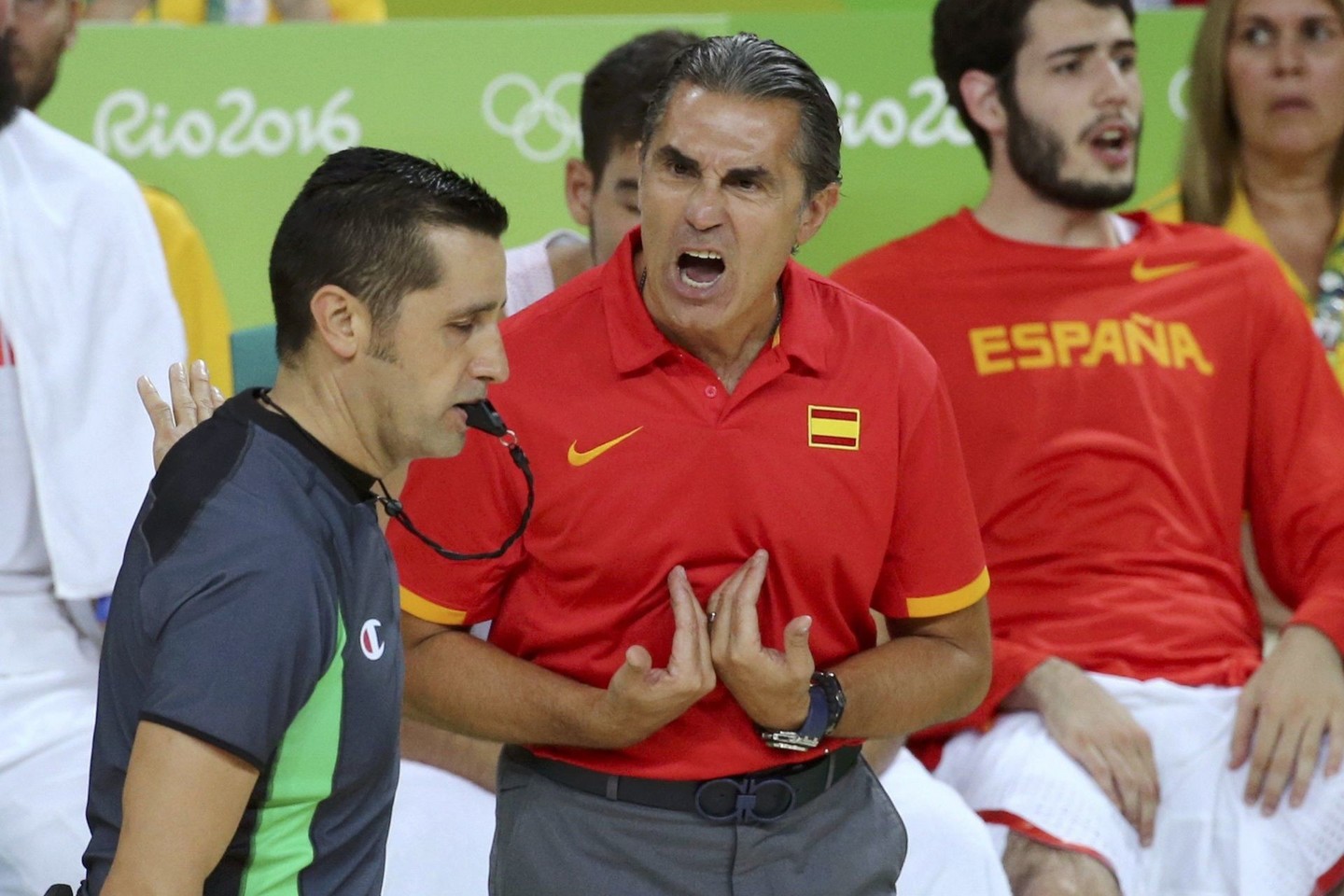 Ispanijos rinktinės treneris S.Scariolo.<br>„Reuters“/“Scanpix“ nuotr.