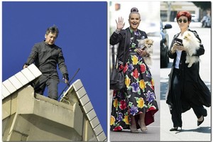 Žvaigždžių savaitė: nenuilstantis J.Chanas ir keistas aksesuaras