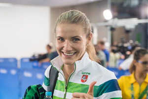 Airinei Palšytei – garsiausių Lietuvos šuolininkių linkėjimai