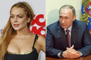Lindsay Lohan reikalavimas Rusijos TV – susitikimas su V. Putinu