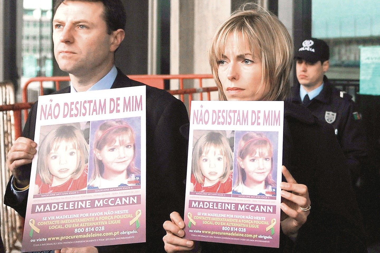 Nors nuo M.McCann dingimo praėjo devyneri metai, jos tėvai G. ir K.McCannai vis tiek neketina pasiduoti.<br>AFP/„Scanpix” nuotr.