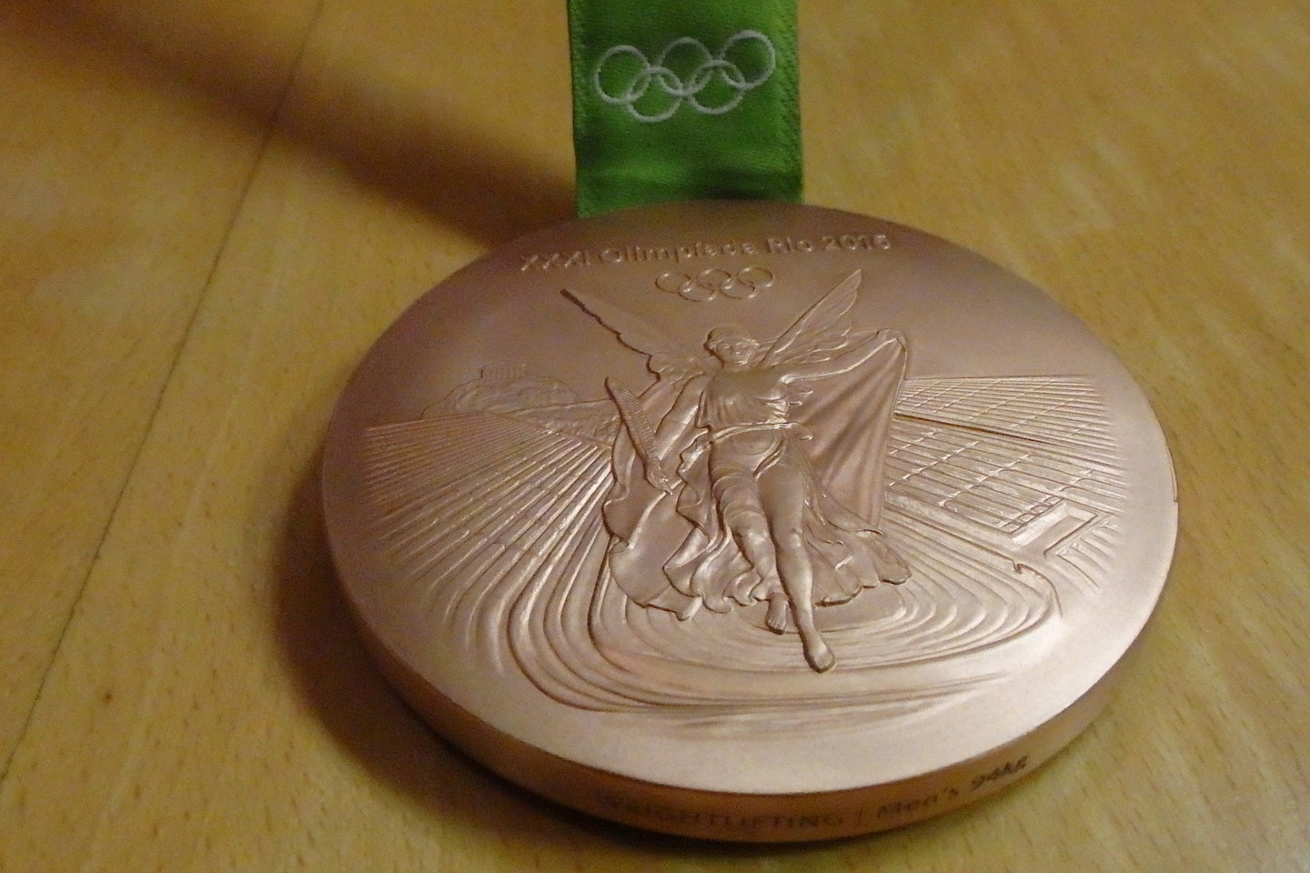A.Didžbalio iškovotas bronzos medalis.<br>A.Pilaitienės nuotr.