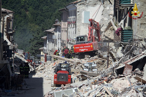Italija šeštadienį gedės žemės drebėjimo aukų