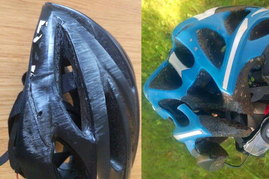 „Velomaratone“ skilo du šalmai, bet galvos - sveikos