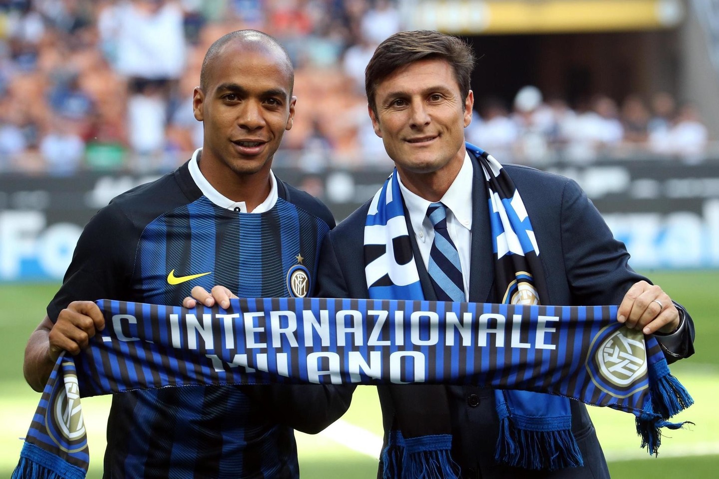 Milano „Inter“ sužaidė 1:1 su „Palermo“. J.Mario (kairėje) – pastarasis „Inter“ pirkinys.