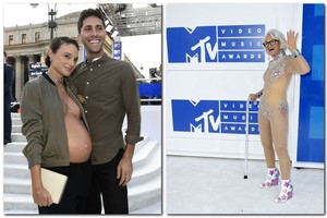 MTV keistenybės: puošmena – ir nuogas nėščiosios pilvukas