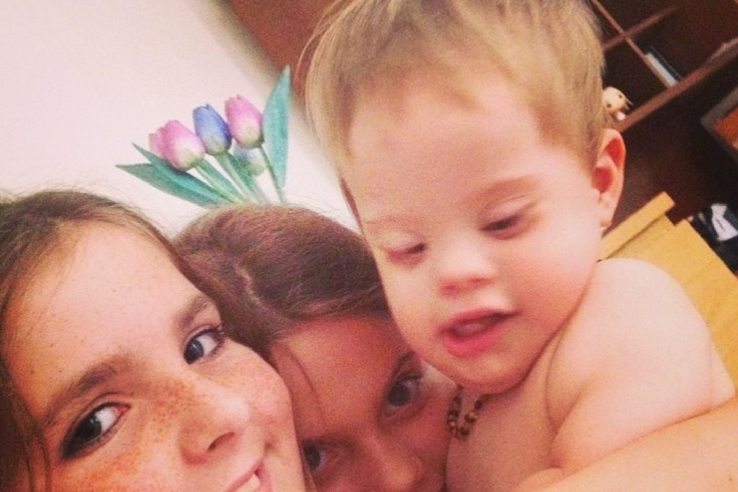 Medikas siūlė atlikti abortą, tačiau motina atsisakė ir pagimdė mergytę su Downo sindromu.<br>„Instagram.com“ nuotr.