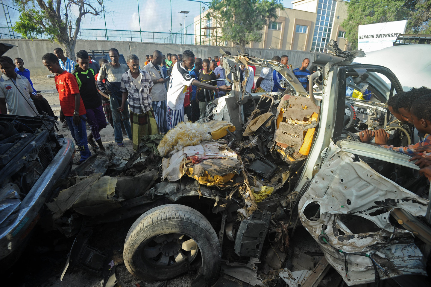 Mogadiše sprogo bomba.