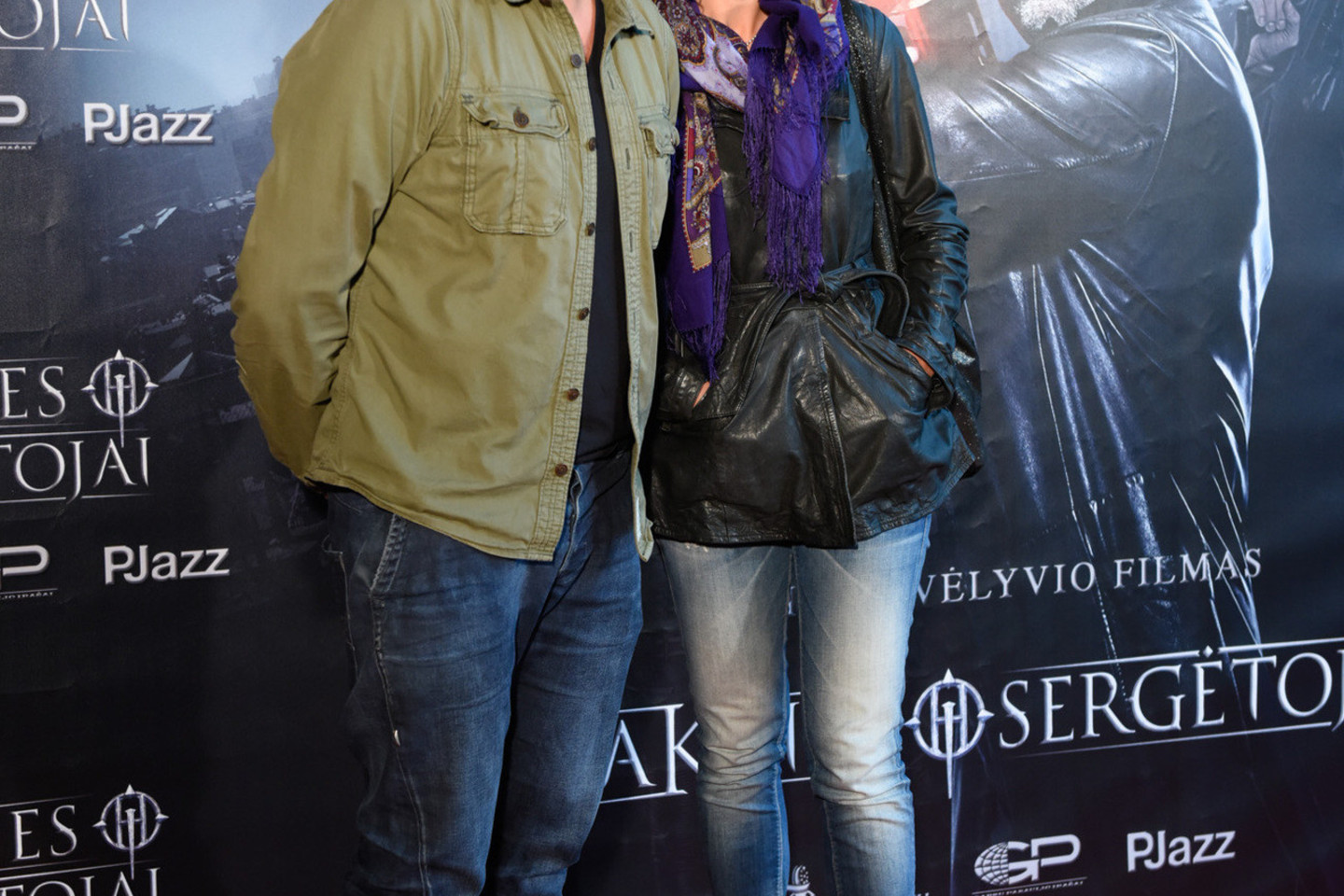 Žurnalistė Livija Gradauskienė su vyru Marijumi.<br>D.Umbraso nuotr.