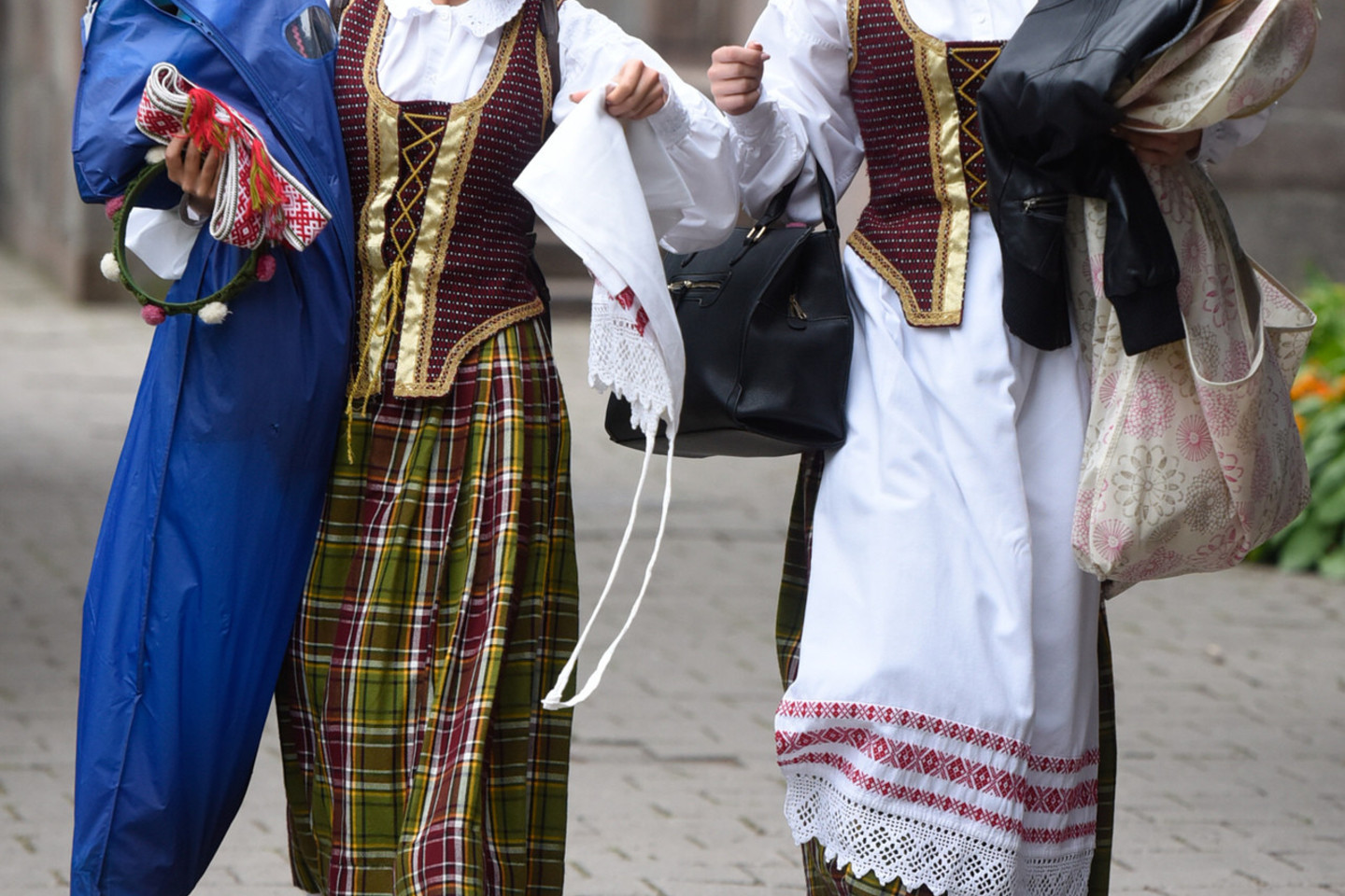 Rugsėjo 1-osios Lietuvos edukologijos universtiteto studentų stilius.<br>D.Umbraso nuotr.