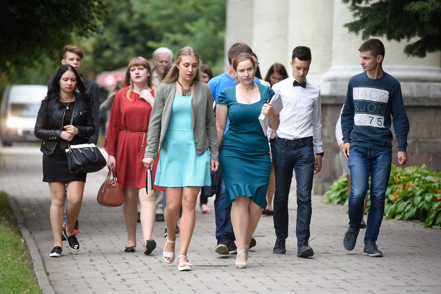 Rugsėjo 1-osios Lietuvos edukologijos universtiteto studentų stilius.<br>D.Umbraso nuotr.