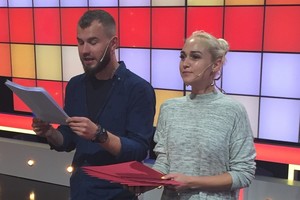 I.Stonkuvienė ir G.Vaičikauskas šėlsta „Teleloto“ repeticijoje