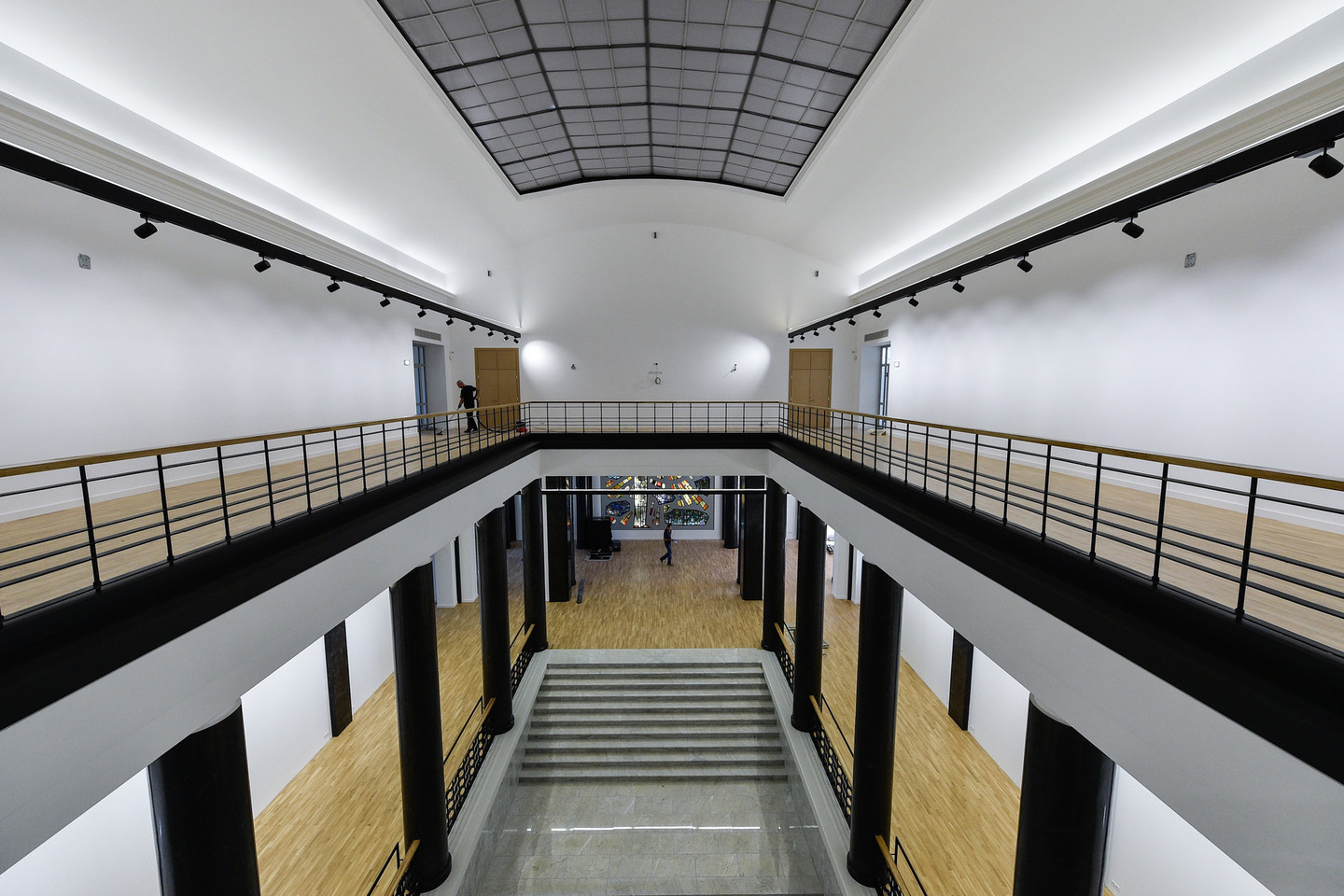 M. Mažvydo bibliotekos renovacija tęsėsi aštuonerius metus.<br>V.Ščiavinsko nuotr.