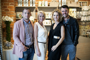 Liucina ir Tadas Rimgailos nepraleido parduotuvės gimtadienio