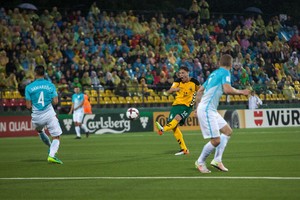 Lietuvos futbolininkai pirmaudami nesugebėjo palaužti Slovėnijos
