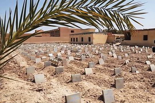 Faludžoje aptikta masinė islamistų kapavietė