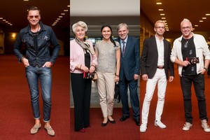 Anželikos Cholinos spektaklio premjeroje – spalvingi svečiai