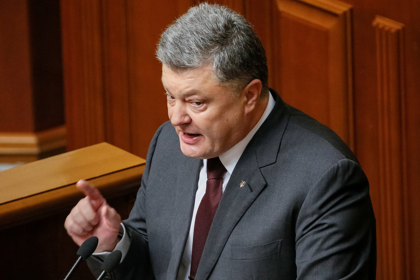 P.Porošenka teigė, kad Ukraina vis dar siekia įstoti į NATO.
