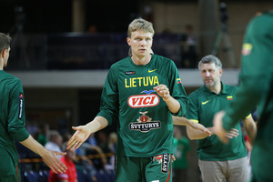 Mindaugas Kuzminskas Niujorke užbaigė pirmąją treniruotę