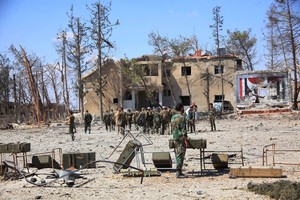 Sirija: vyriausybės pajėgos Alepe surengė chloro dujų ataką?