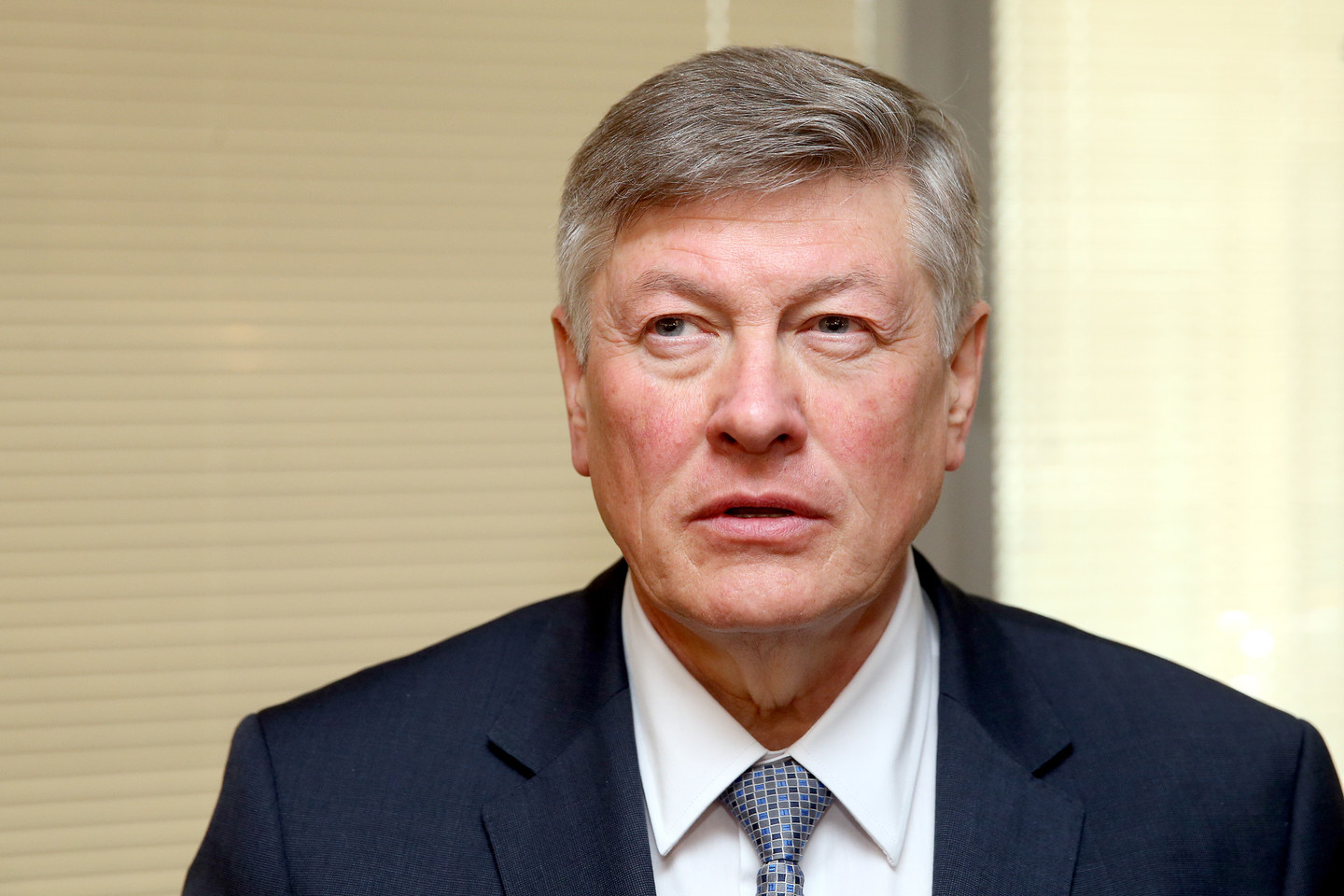 A.Paulauskas posėdyje palaikė poziciją, kad nereikia priimti sprendimo su raginimu ministrui atsistatydinti.<br>R.Danisevičiaus nuotr.