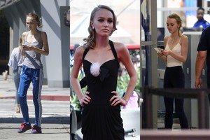 Iš Johnny Deppo paauglės dukters liko vieni kaulai ir oda