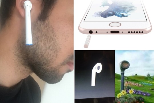 Po „iPhone 7“ pristatymo internete pasipylė pašaipos