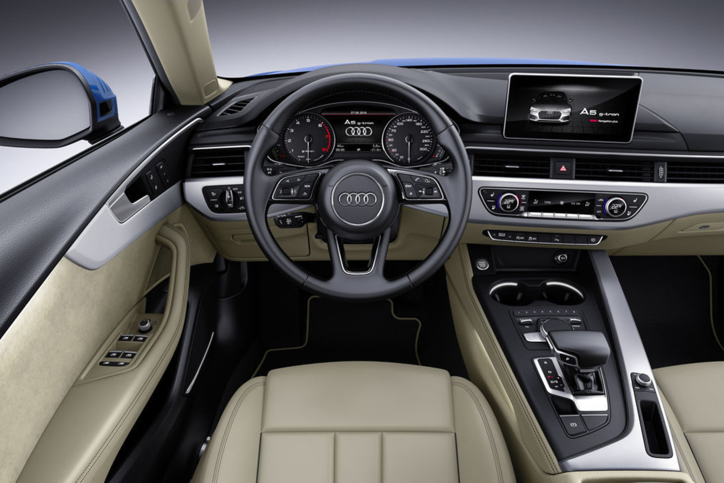 „Audi“ paskelbė „A5 Sportback“ modelių kainas.<br>Gamintojo nuotr.