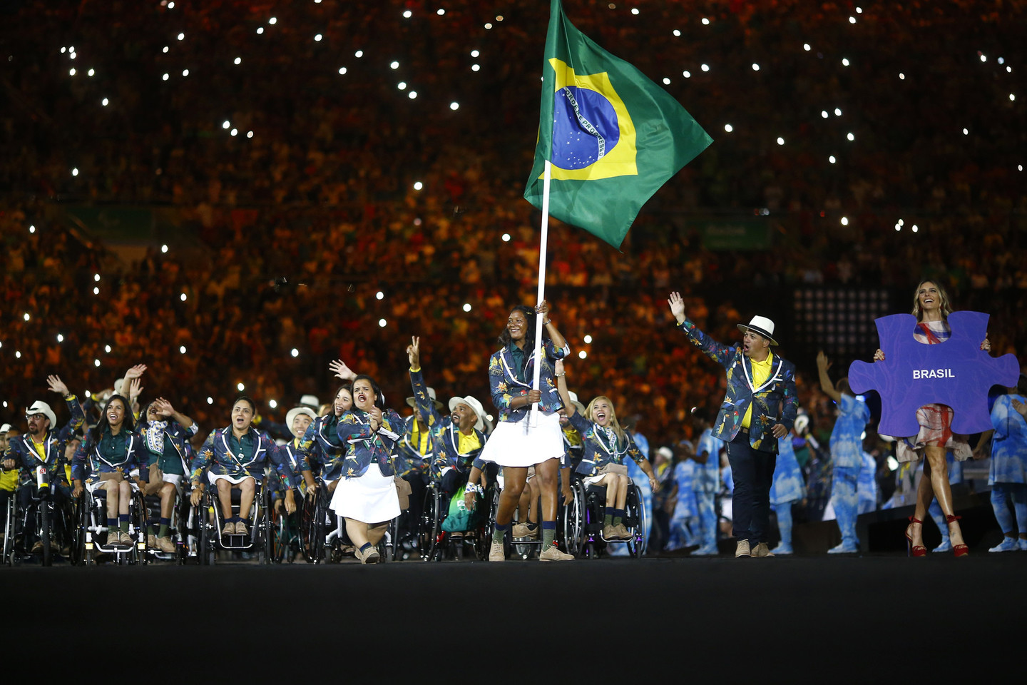 Rio parolimpiados atidarymas.<br>Reuters/Scanpix nuotr.