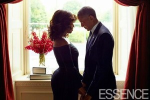 Meili Baracko ir Michelle Obamų nuotrauka išplito lyg virusas