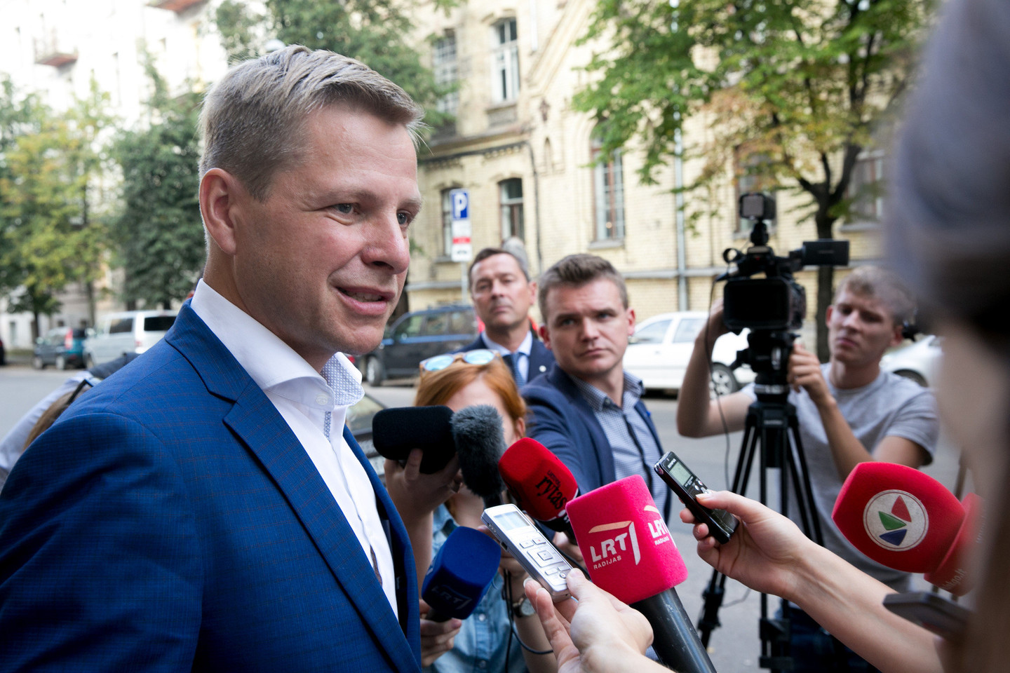R.Šimašius tyrėjų buvo apklausiamas apie 4 valandas.