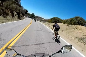 Įžūlus dviratininkas „britvoms“ nepaliko jokių šansų