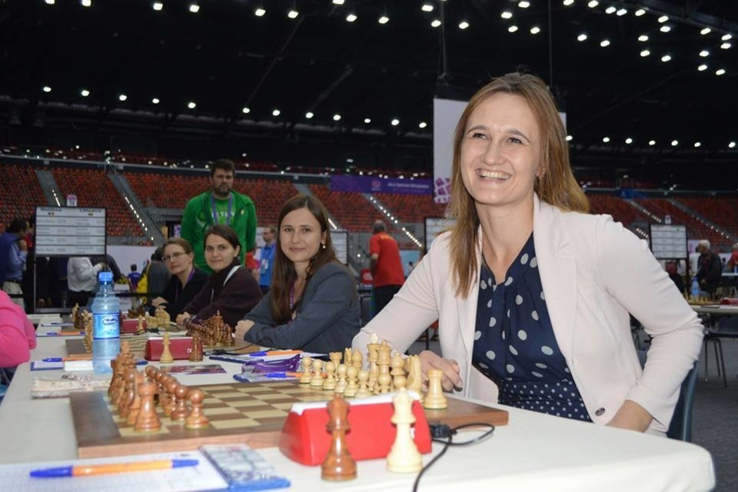 Viktorija Čmilytė-Nielsen oficialiame turnyre žaidžia po pusantrų metų pertraukos.<br>Juodabalta Chess nuotr.