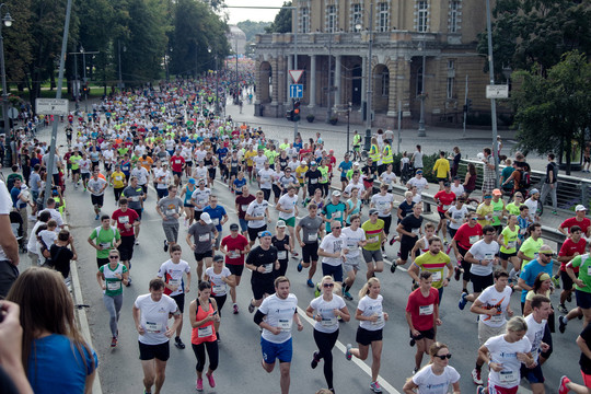 2016 metų Vilniaus maratono šventė.<br>V.Ščiavinsko nuotr.