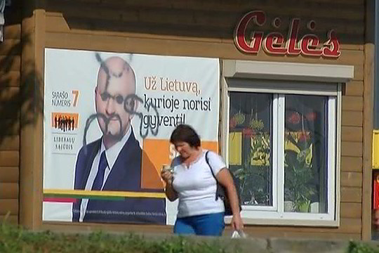 Policiją užplūdo pranešimai apie sugadintus agitacinius plakatus