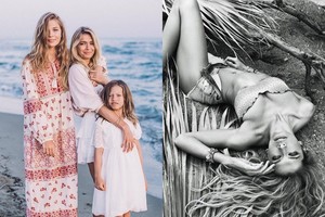 Rusijos žvaigždė Vera Brežneva – tobula dviejų dukrų mama