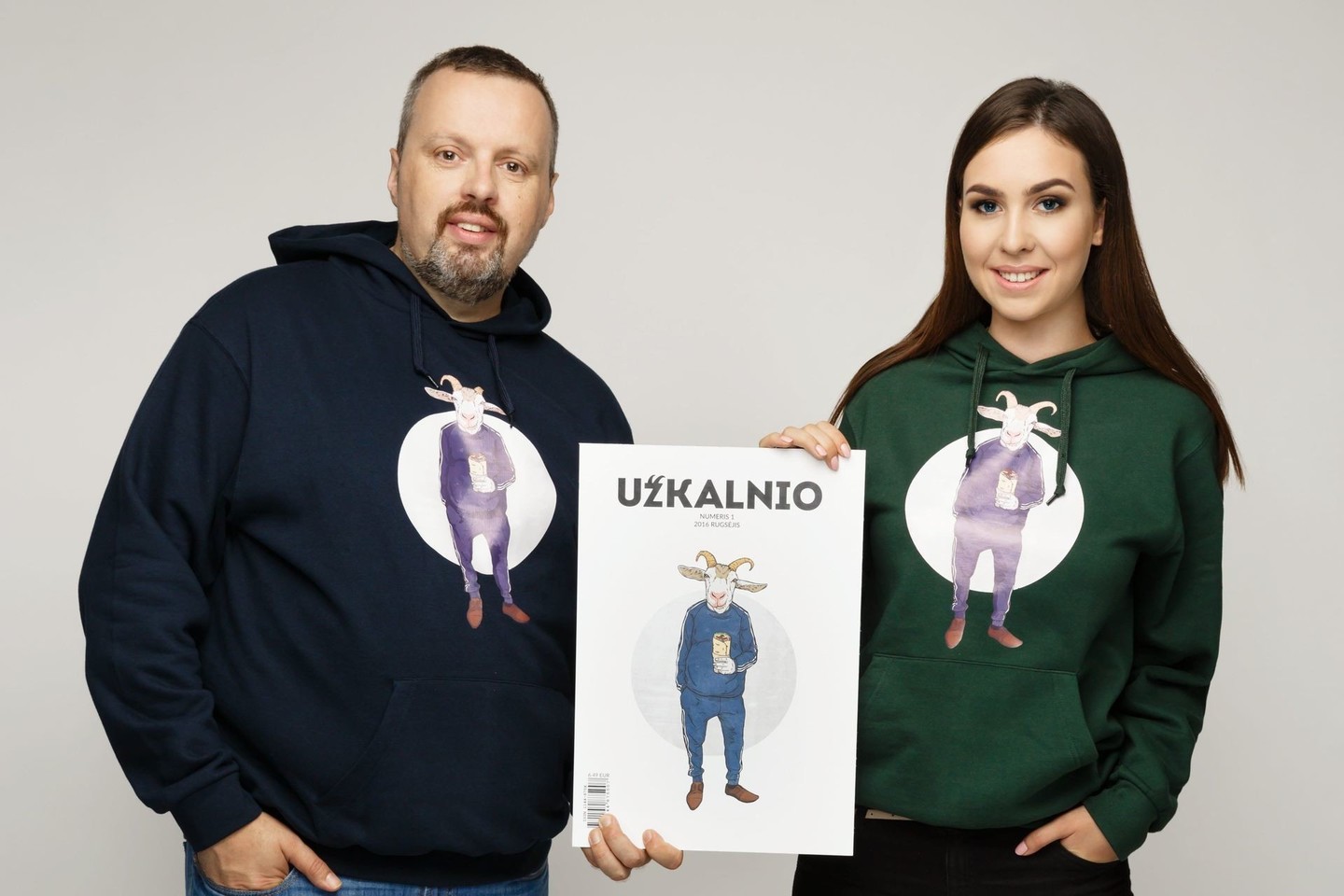 Andrius Užkalnis ir Fausta Marija Leščiauskaitė.