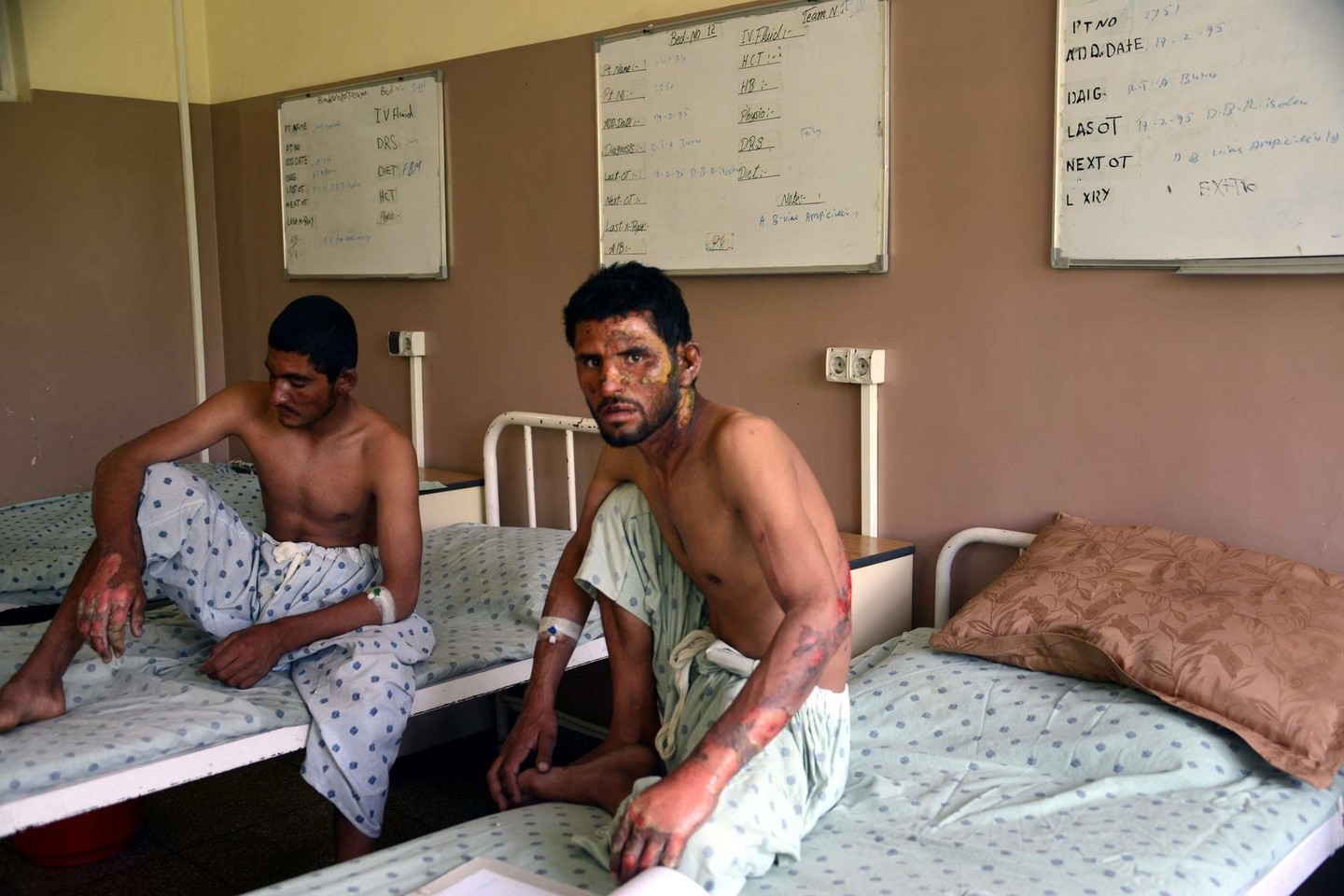 Kandahare užpulta ligoninė.<br>AFP/“Scanpix“ asociatyvioji nuotr.