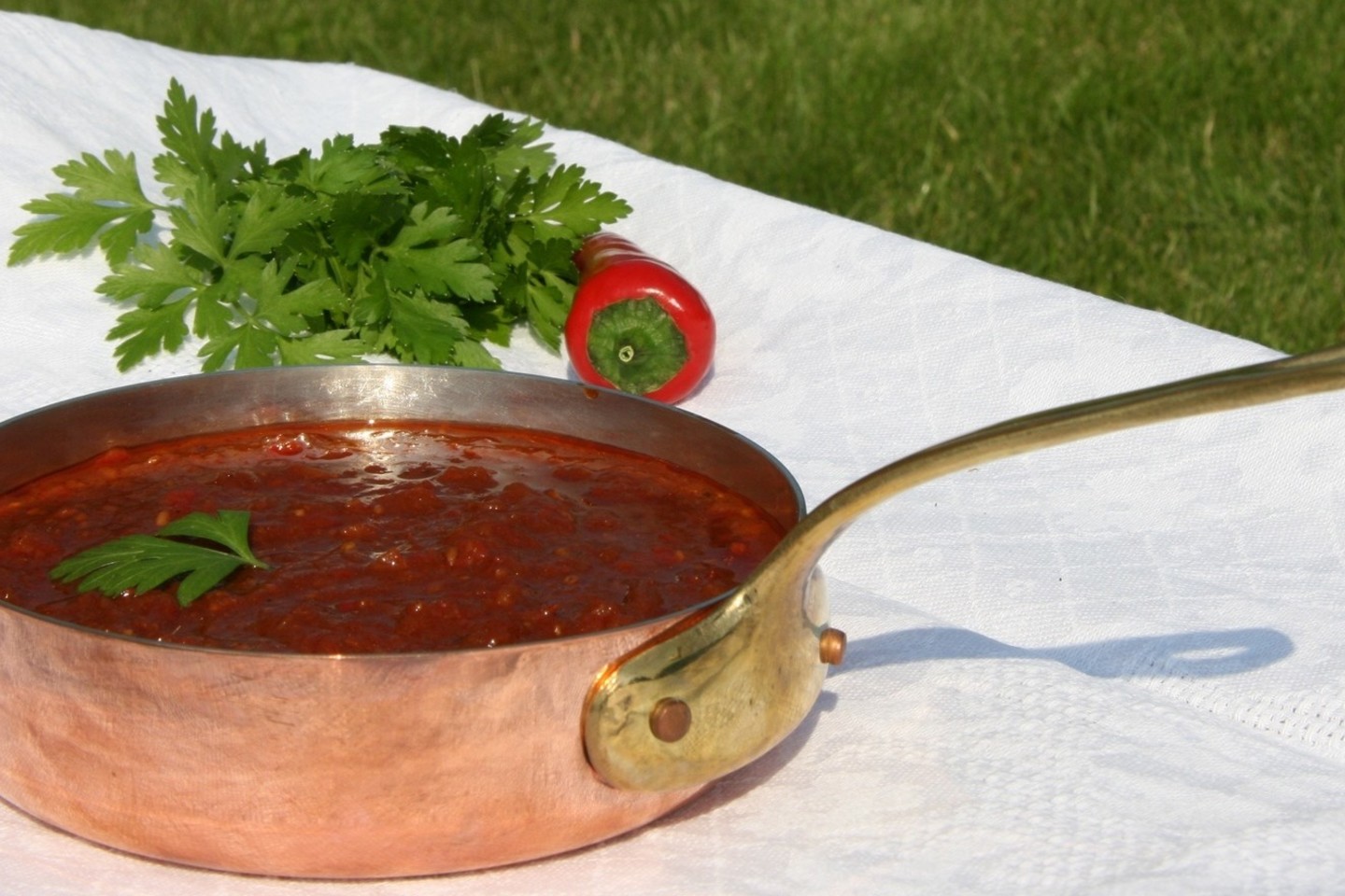 Marokietiškas pomidorų padažas.<br>J.Vaidelienės nuotr.