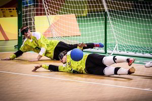 Lietuvos golbolo rinktinė lieka nenugalėta: kovos su Kanada