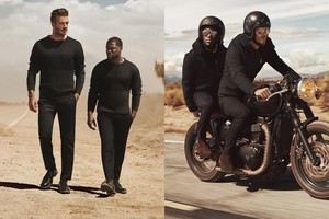 Komiški D. Beckhamo ir K. Harto nuotykiai – naujoje „H & M“ kampanijoje