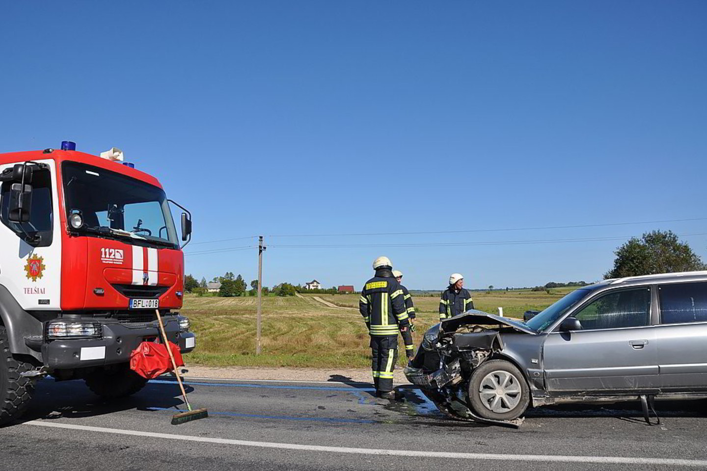 Per savaitę avarijose žuvo 1 žmogus, 110 sužeista.