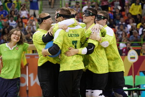 Golbolo liūtų emocijos po finalo: „Medaliai skamba it kamuolys“