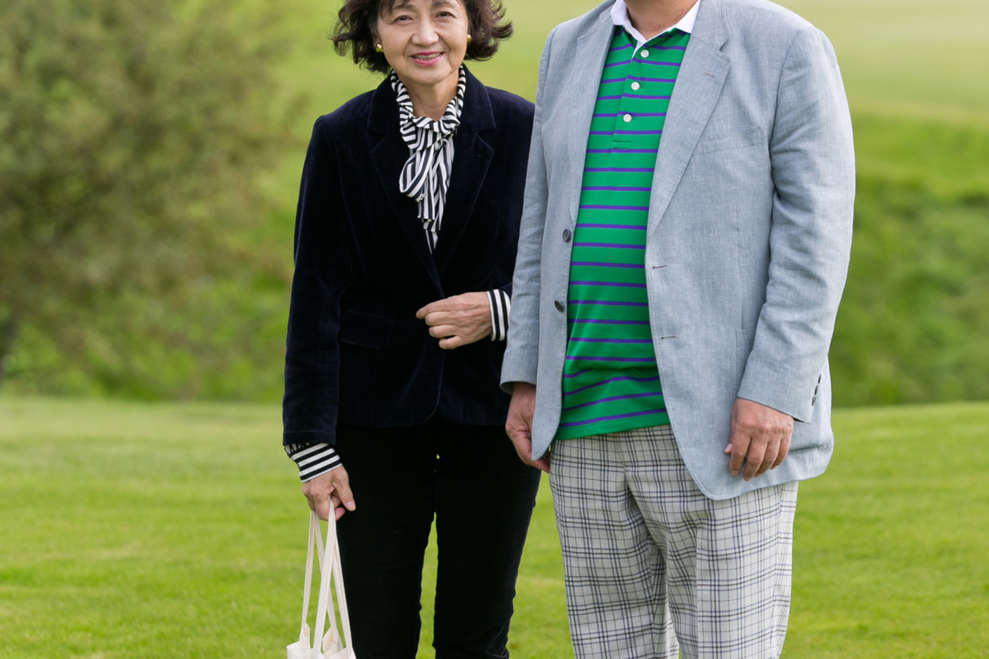 Japonijos ambasadorius Lietuvoje Toyoei Shigeeda su žmona Michiko.<br>T.Bauro nuotr.