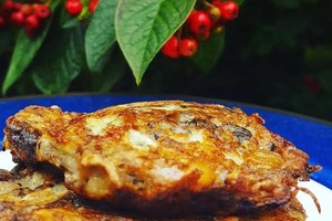 Cukinijų ir grybų blynai: greita, paprasta, skanu ir sotu