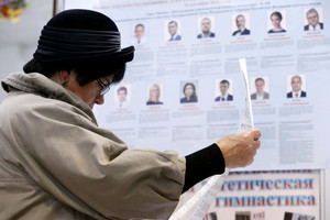 Rusija renka naują parlamentą. Pranešama apie balsų klastojimą